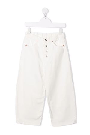 Jeans in cotone bianco MAISON MARGIELA KIDS | M60053MM015M6101